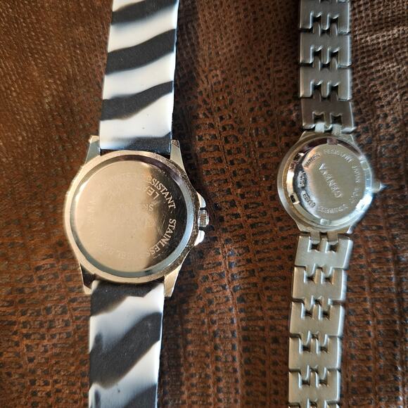 4 GENEVA WATCHES Bundle Lot Women's As Is DIY Craft Project Steampunk Bling - Picture 5 of 10